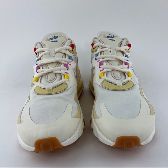 NEW Nike Air Max 270 React Pale Ivory LA Edition - Picture 16 of 16